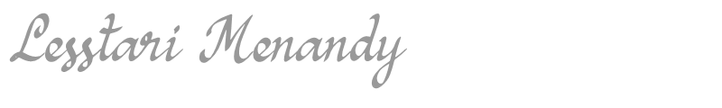 Lesstari Menandy - Demo